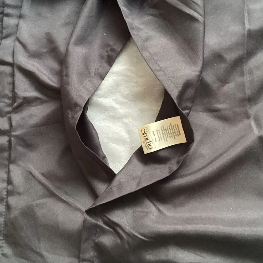 NEW Studio JCPenney home 3 Black and Gray shams